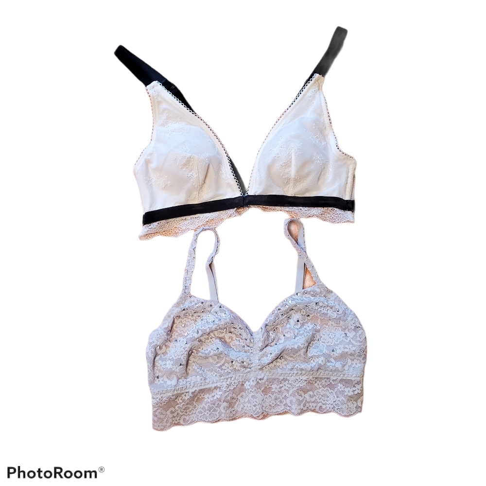 Victoria's Secret and VS Pink Lot of 2 Bralettes